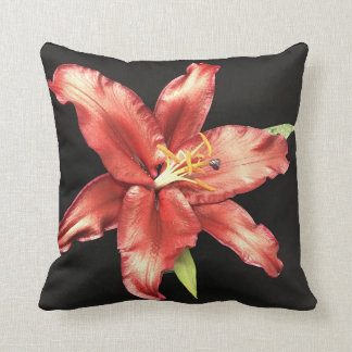 Donkere Lily-Sierkussen - 16x16 Kussen