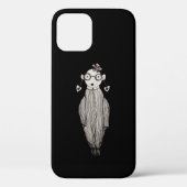 Donkere lippenstift en een bril Case-Mate iPhone case (Achterkant)