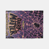 Donkere materie Poster. Fleece Deken (Voorkant (Horizontaal))