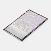 Donkere materie Poster. Post-it® Notes (Schuin)