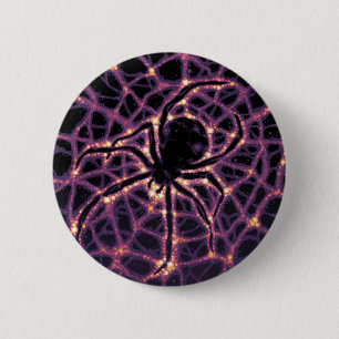 Donkere materie Poster. Ronde Button 5,7 Cm
