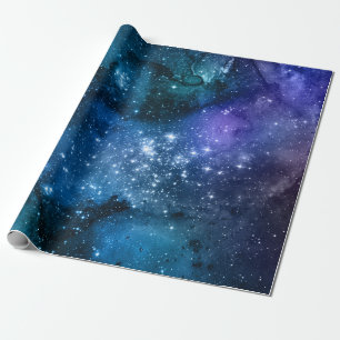 Donkere Melkweg Sterrennacht Hemel Kosmische Ruimt Cadeaupapier