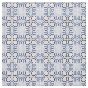 Donkere, middelgrote, blauwe balibatik patroon stof