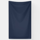 Donkere Middernacht Blauwe Banner (Verticaal)