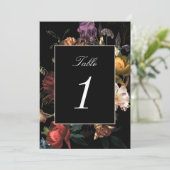 Donkere Moody Romantic Dutch Weddenschappen Table  (Staand voorkant)