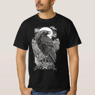 Donkere Mystieke Raaf T-shirt