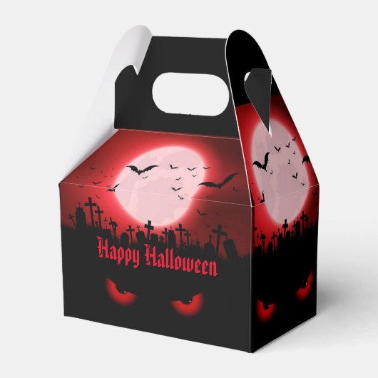 Donkere Nachthorloges Gable Bedankdoosjes (Achterkant)