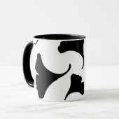 Donkere Natuur. Mok (Voorkant links)