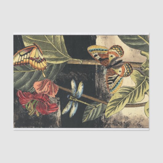 Donkere Natuur scène door Visual Studio Tissuepapier (Voorkant)