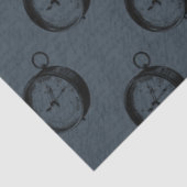 Donkere Nautical Series Design 12 Tissuepapier (Detail)