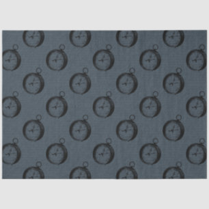 Donkere Nautical Series Design 12 Tissuepapier