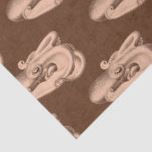 Donkere Nautical Series Design 13 Tissuepapier (Detail)