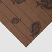 Donkere Nautical Series Design 15 Tissuepapier (Detail)