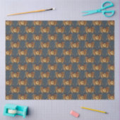 Donkere Nautisch ontwerp 1 Tissuepapier (Craft)