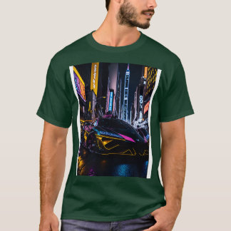 Donkere Neon Sport in Japanse Neon City 8 T-shirt
