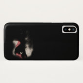 Donkere ogen. Case-Mate iPhone case (Achterkant (horizontaal))