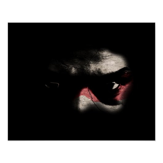 Donkere ogen perfect poster (Voorkant)