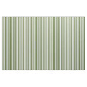 Donkere olijfgroen en wit lijnpatroon stof (Yard (91,4 cm))