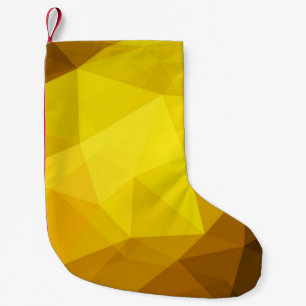 Donkere oranje veelhoek. Een volledig nieuwe kleur Kleine Kerstsok
