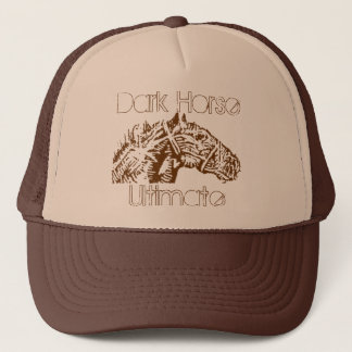 Donkere paard Ultimate Trucker Hat, bruin Trucker Pet