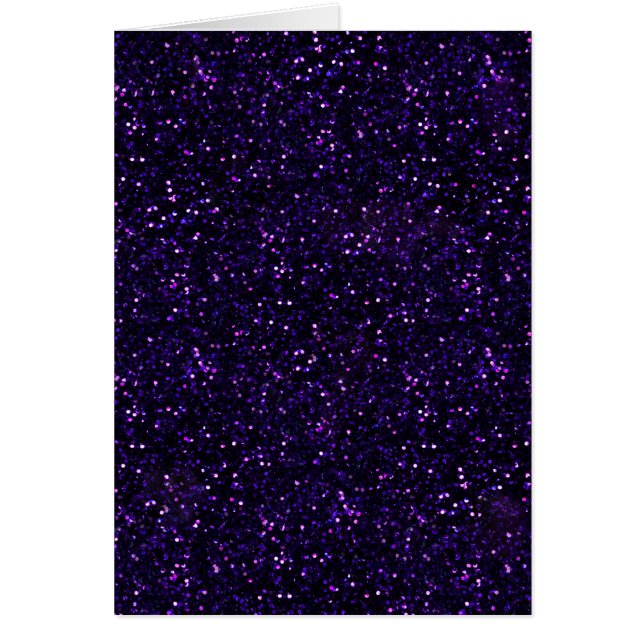 Donkere Paarse Glitter Print (Voorkant)