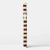 Donkere Paarse Gold Stripe Pattern - Aangepaste na Case-Mate iPhone Case (Achterkant / Rechts)