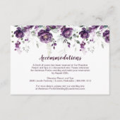 Donkere Paarse pioenen behuizing Kaarten (Voorkant)