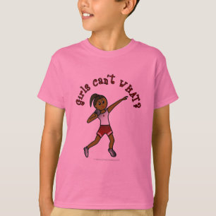 Donkere rode druppel t-shirt