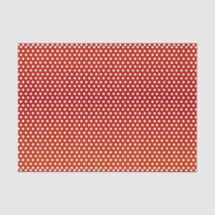 Donkere rode en witte pooldots tissuepapier