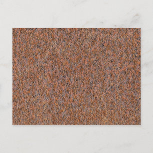 Donkere roest briefkaart