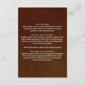 Donkere Roestige Rode Bloem Potten met Veiligheids Informatiekaartje (Achterkant)