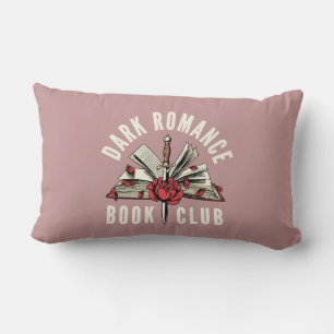 Donkere Romance Boekclub Roze Bloem Geschenk Kussen