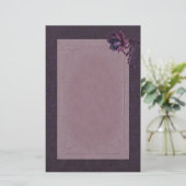 Donkere Romance Briefpapier (Staand voorkant)