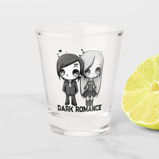 Donkere Romance Shot Glas (Voorkant)