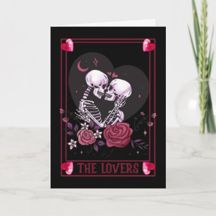 Donkere Romantische Valloween Valentijn Kaart