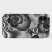 Donkere Roos Fractal Case-Mate iPhone Case (Achterkant (horizontaal))