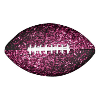 Donkere roze nepschittertjes glinsterende bling american football