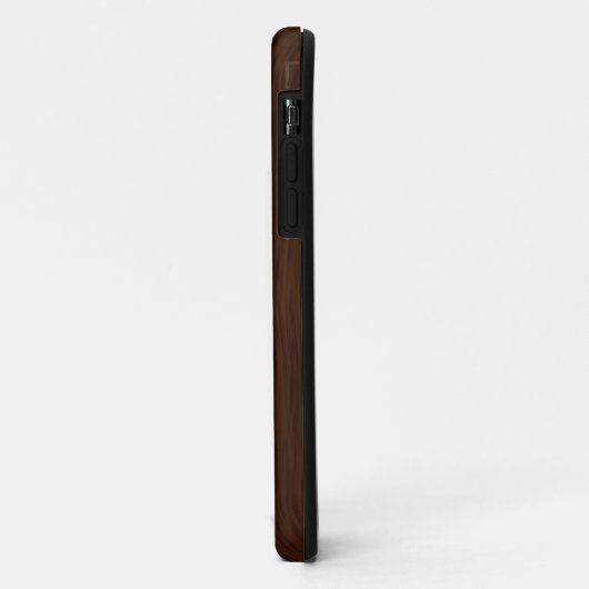 Donkere ruw hout Achtergrond Case-Mate iPhone Case (Achterkant/links)