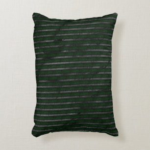 Donkere ruwe strepen over gekleurd abstract ontwer accent kussen