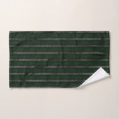 Donkere ruwe strepen over gekleurd abstract ontwer bad handdoek (Handdoek)