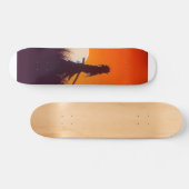 donkere samurai skateboard (Horizontaal)