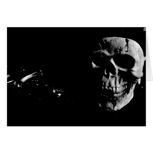 Donkere schedel (Voorkant Horizontaal)