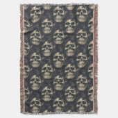 Donkere schedels deken (Voorkant Verticaal)