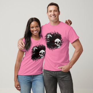 Donkere schedels t-shirt
