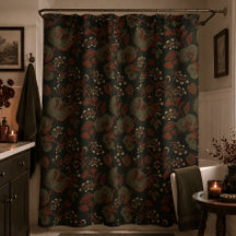 Donkere Sfeervolle Vintage Bloem Gothic Cottage
