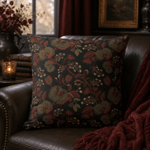 Donkere Sfeervolle Vintage Bloem Gothic Cottage