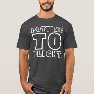 Donkere shirt in vlucht brengen