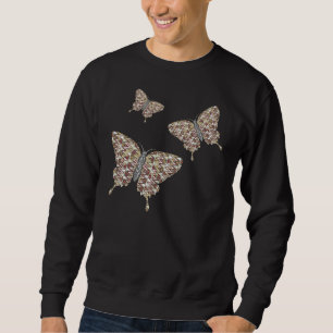 Donkere Shirt van Afrikaanse Swallowtail Mannen
