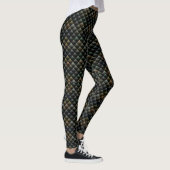Donkere Slangenprint Leggings (Rechts)