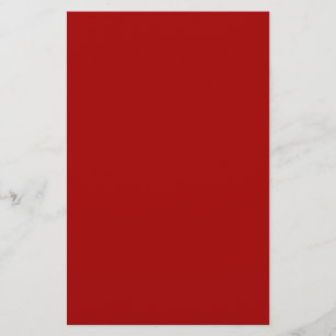 Donkere Snoep Apple Red Solid Color Briefpapier
